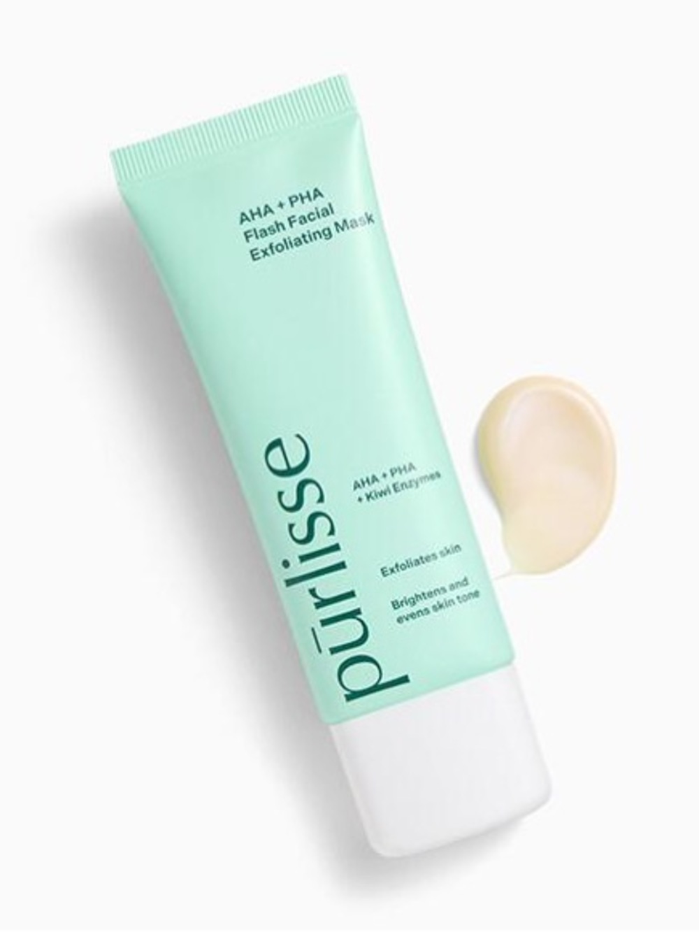 New PURLISSE BEAUTY AHA + PHA Flash Facial Exfoliating Face Mask Unopened in Box